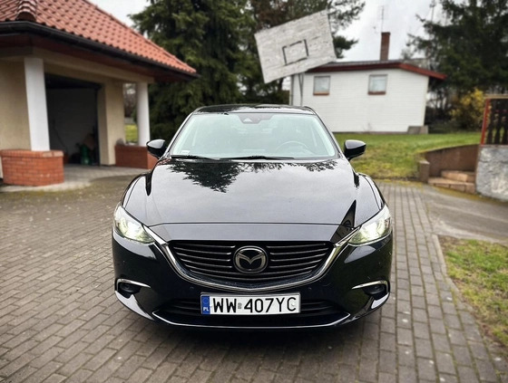 Mazda 6 cena 93500 przebieg: 135000, rok produkcji 2017 z Grudziądz małe 46